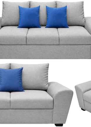 Sala Modular 3-2-1 El Bazar Store Islandia Sofá Love seat y sillón