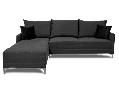 Sala Esquinera El Bazar Store Caslon lino Gris Oxford 260x180 cm