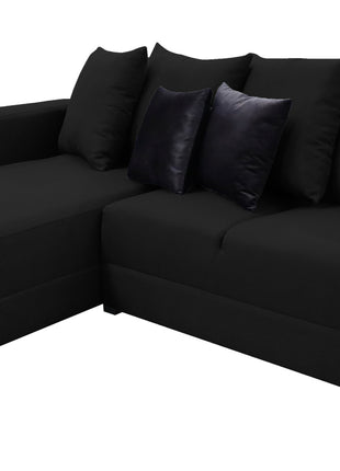 Sala Esquinera El Bazar Store Lombar Negro - 210x160 cm, El Bazar Store