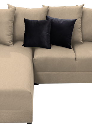 Sala Esquinera El Bazar Store Lombar Lino Beige- 220x160 cm, tela lino nacional