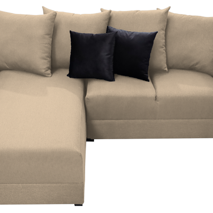 Sala Esquinera El Bazar Store Lombar Lino Beige- 220x160 cm, tela lino nacional