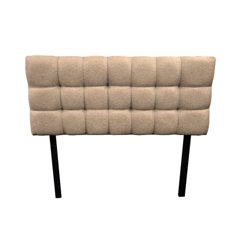 Cabecera El Bazar Store Linq Matrimonial Beige, Ajuste de altura