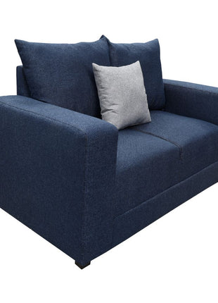 Sala Modular 3-2-1 El Bazar Store Miami Azul marino, Sofa, Love seat y sillon