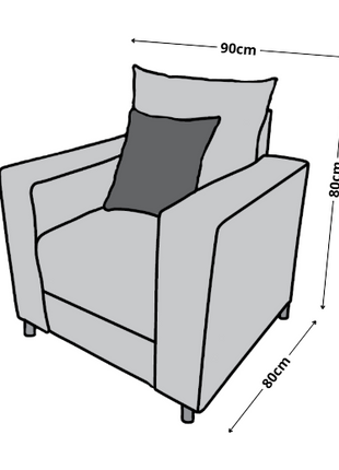 Sala Modular 3-2-1 El Bazar Store Miami, Sofa, Love seat y sillon