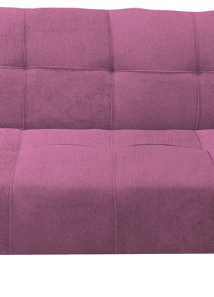 Sofá Cama Reclinable El Bazar Store New York Terciopelo Rosa Futón 3 posiciones