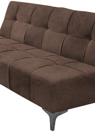 Sofá Cama Reclinable El Bazar Store New York Terciopelo Futón 3 posiciones