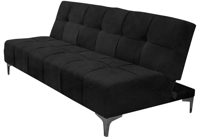 Sofá Cama Reclinable El Bazar Store New York Terciopelo Futón 3 posiciones