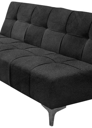 Sofá Cama Reclinable El Bazar Store New York Terciopelo Futón 3 posiciones