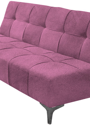 Sofá Cama Reclinable El Bazar Store New York Terciopelo Futón 3 posiciones