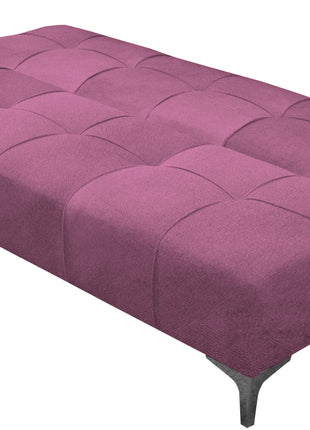 Sofá Cama Reclinable El Bazar Store New York Terciopelo Rosa Futón 3 posiciones