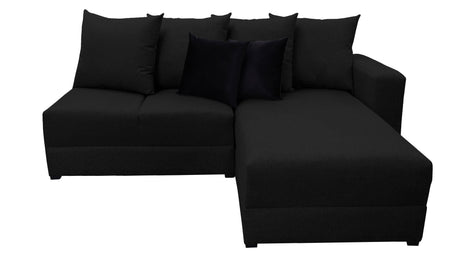 Sala Esquinera Orlando Lino Negro - 200 x 160 cm, El Bazar Store