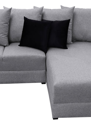 Sala Esquinera Orlando Gris Plata - 200 x 160 cm, El Bazar Store