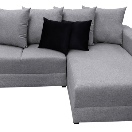 Sala Esquinera Orlando Gris Plata - 200 x 160 cm, El Bazar Store