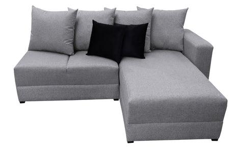 Sala Esquinera Orlando Gris Plata - 200 x 160 cm, El Bazar Store