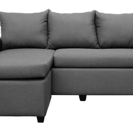 Sala Esquinera Modular El Bazar Store Vancouver 175x130 cm Sofa Lado derecho ó izquierdo Económica, Tela Lino