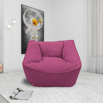 Sillon Puff El Bazar Store Rosa, Sillon Ocasional