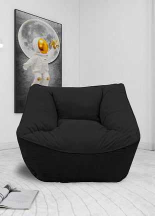Sillon Puff El Bazar Store Negro, Sillon Ocasional