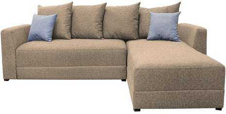 Sala Esquinera Samso Lino Beige- 240x180 cm, El Bazar Store