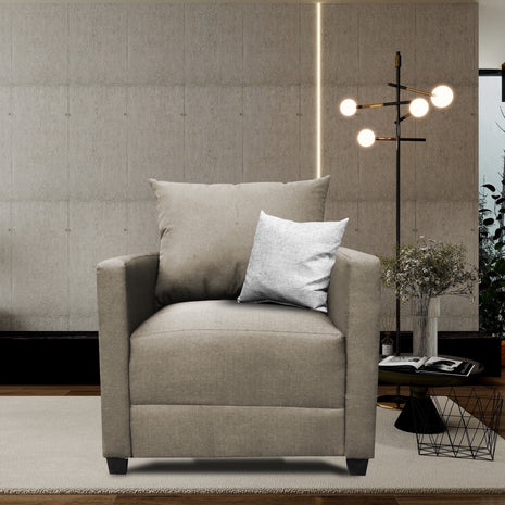 Sillón El Bazar Store Atlanta Lino 1 plaza Modular Moderno