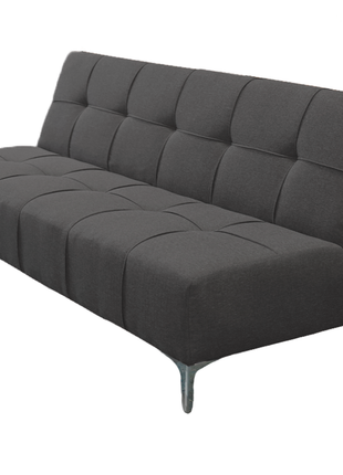 Sofá Cama Reclinable New York Lino Gris Oxford Futon 3 Posiciones, El Bazar Store