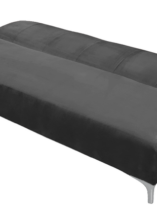 Sofá Cama Reclinable New York Lino Gris Oxford Futon 3 Posiciones, El Bazar Store