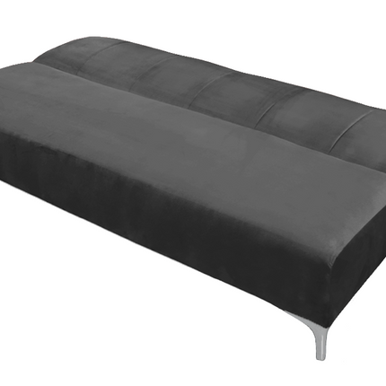 Sofá Cama Reclinable New York Lino Gris Oxford Futon 3 Posiciones, El Bazar Store
