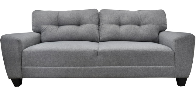 Sofa El Bazar Store Sidney Lino Gris plata 3 plazas, Modular, Moderno, Sala
