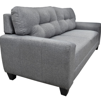 Sofa El Bazar Store Sidney Lino Gris plata 3 plazas, Modular, Moderno, Sala