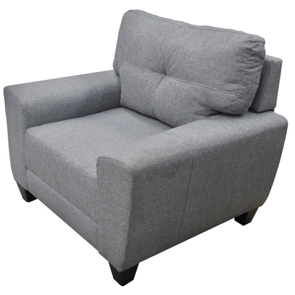 Sillon El Bazar Store Sidney Lino Gris plata 1 plaza, Modular, Moderno, Sala