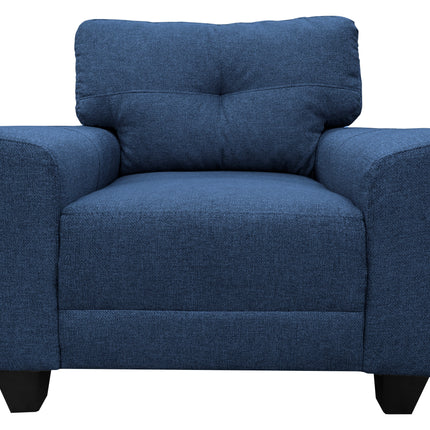 Sillon El Bazar Store Sidney Lino Azul marino 1 plaza, Modular, Moderno, Sala