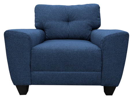 Sillon El Bazar Store Sidney Lino Azul marino 1 plaza, Modular, Moderno, Sala