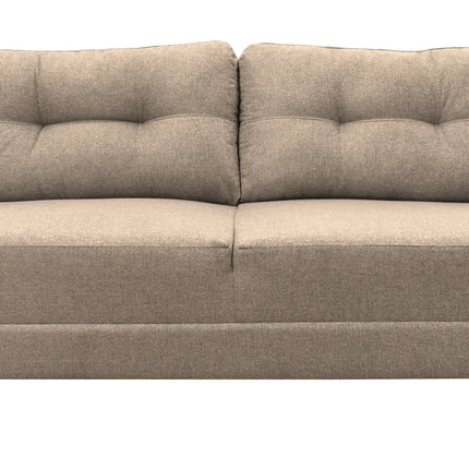 Sofa El Bazar Store Sidney Lino Beige 3 plazas, Modular, Moderno, Sala