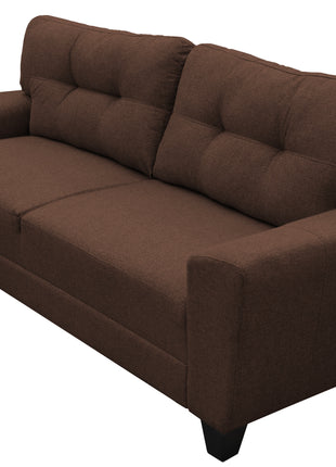 Sofa El Bazar Store Sidney Lino Chocolate 3 plazas, Modular, Moderno, Sala