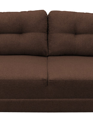 Sofa El Bazar Store Sidney Lino Chocolate 3 plazas, Modular, Moderno, Sala