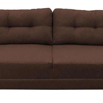 Sofa El Bazar Store Sidney Lino Chocolate 3 plazas, Modular, Moderno, Sala