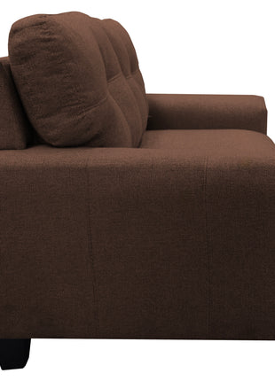 Sofa El Bazar Store Sidney Lino Chocolate 3 plazas, Modular, Moderno, Sala