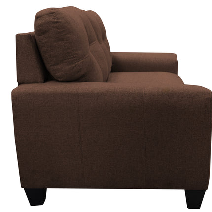 Sofa El Bazar Store Sidney Lino Chocolate 3 plazas, Modular, Moderno, Sala