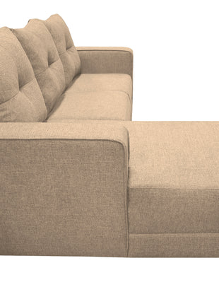 Sala Esquinera El Bazar Store Demeter Beige 210x160 cm, Tela Lino nacional, Modular, Love seat, chaise