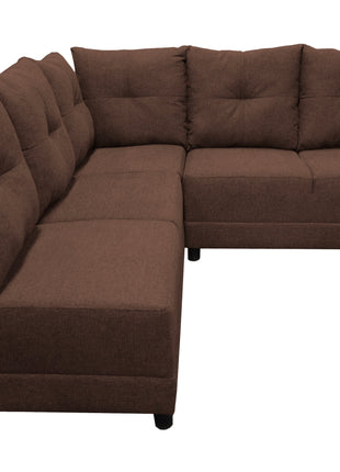Sala Esquinera El Bazar Store Loki 200x215 cm, Tela Lino nacional, Modular