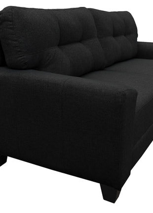Sofa El Bazar Store Sidney Lino Negro 3 plazas, Modular, Moderno, Sala