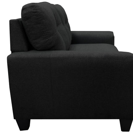 Sofa El Bazar Store Sidney Lino Negro 3 plazas, Modular, Moderno, Sala