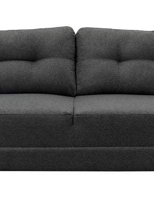 Sofa El Bazar Store Sidney Lino Gris oxford 3 plazas, Modular, Moderno, Sala