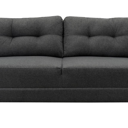 Sofa El Bazar Store Sidney Lino Gris oxford 3 plazas, Modular, Moderno, Sala