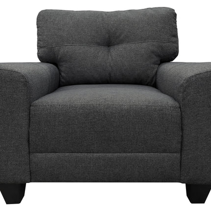 Sillon El Bazar Store Sidney Lino Gris oxford 1 plaza, Modular, Moderno, Sala