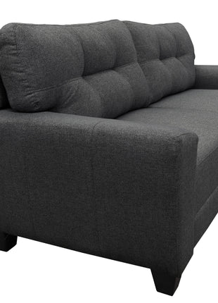Sofa El Bazar Store Sidney Lino Gris oxford 3 plazas, Modular, Moderno, Sala
