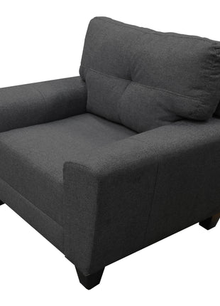 Sillon El Bazar Store Sidney Lino Gris oxford 1 plaza, Modular, Moderno, Sala