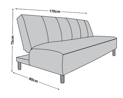 Sofa Cama Reclinable El Bazar Store Miami Negro terciopelo, Futon 3 posiciones, Sala, Love Seat