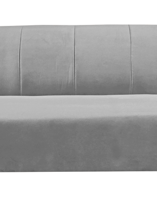 Sofa Cama Reclinable El Bazar Store Miami Plata terciopelo, Futon 3 posiciones, Sala, Love Seat