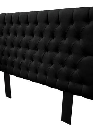 Cabecera Capitonada El Bazar Store Soho Negro King Size El Bazar Store Soho, moderna, king size