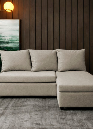 Sala Esquinera Modular El Bazar Store Tromso 160x130 cm Lado Izquierdo ó Drecho Tela Lino nacional